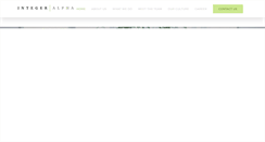 Desktop Screenshot of integeralpha.com